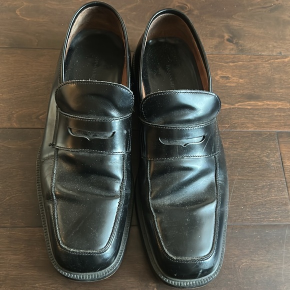 Banana Republic Men’s Dress Shoes Black Sz 11 Slip on Leather